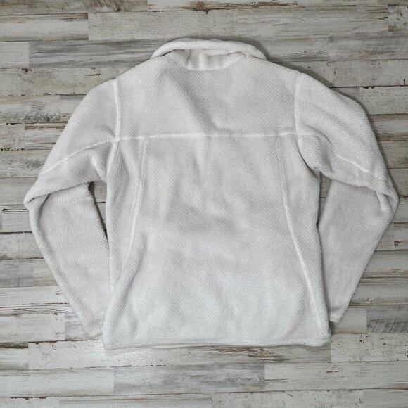 Patagonia White Re-Tool Snap-T Pullover Sweater Womens Size Small - Picture 3 of 6